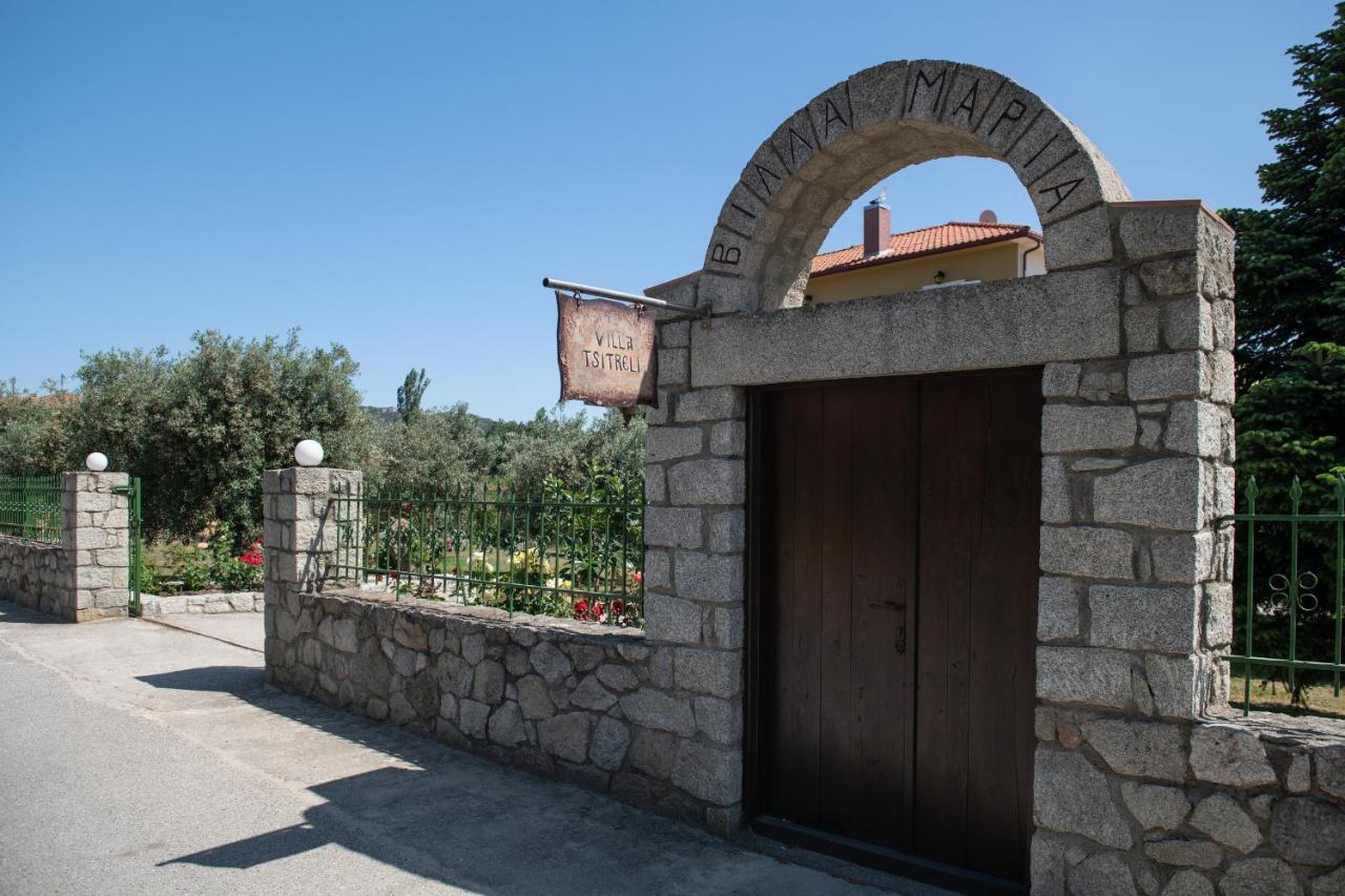 Villa Tsitreli Szikiá Kültér fotó