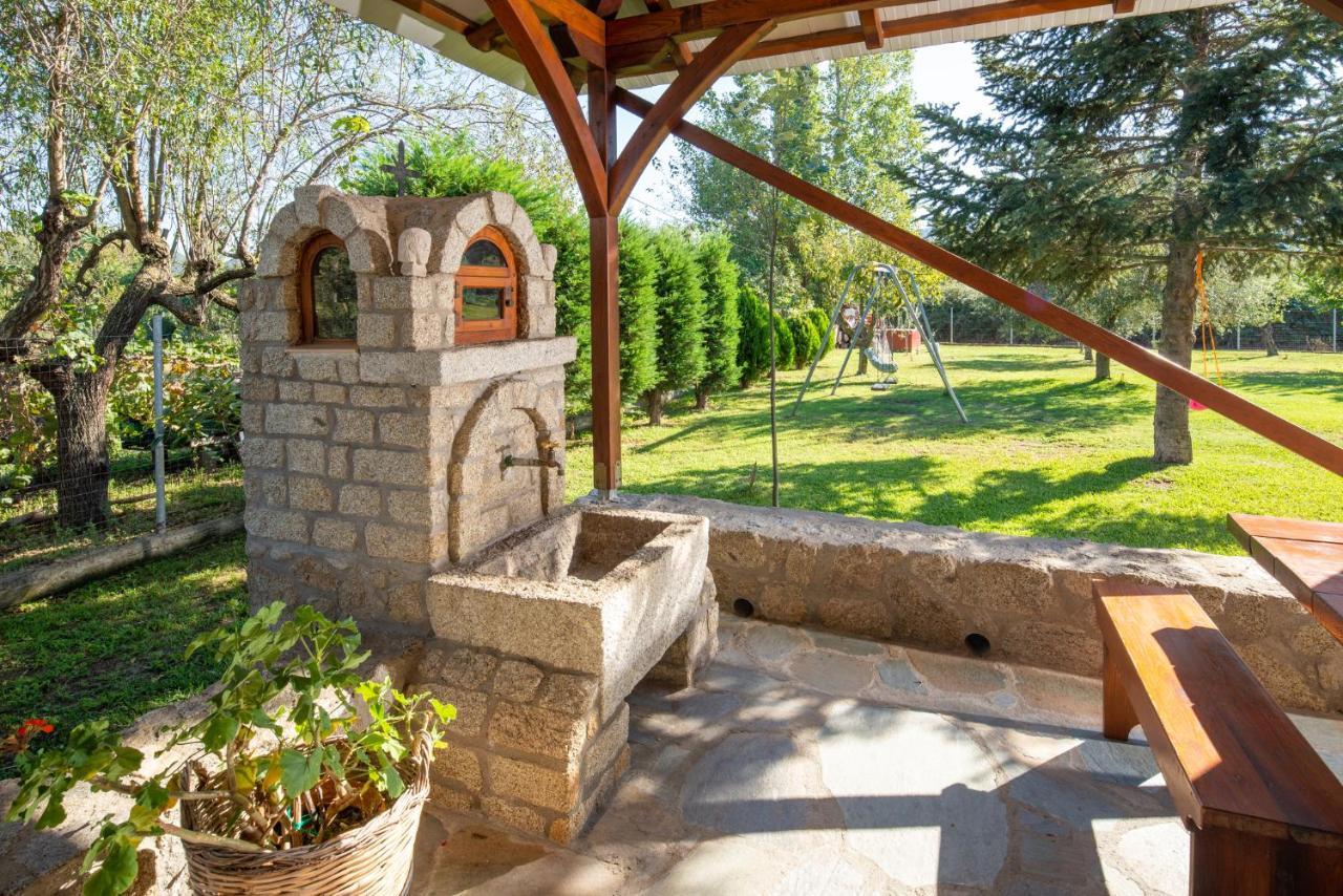 Villa Tsitreli Szikiá Kültér fotó