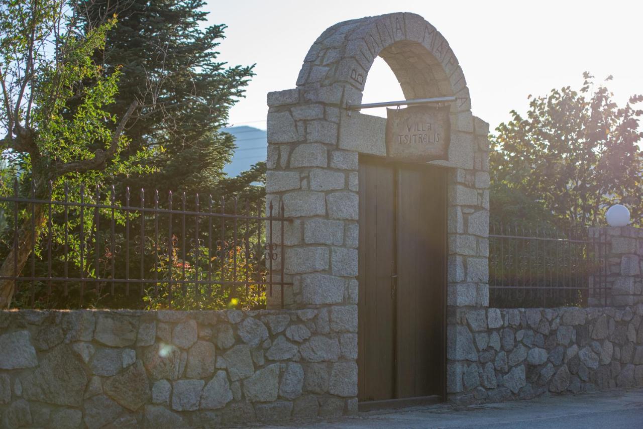 Villa Tsitreli Szikiá Kültér fotó